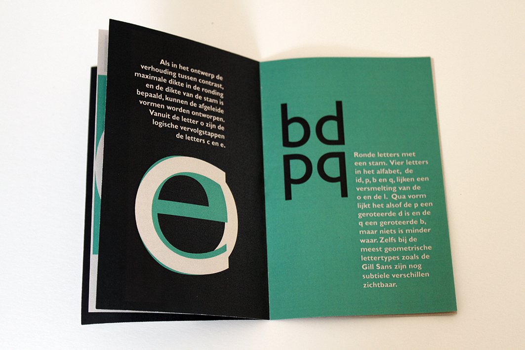 fontboekje gill sans lay-out